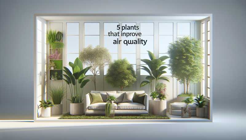 5 rostlin, které zlepší kvalitu vzduchu ve vašem domově