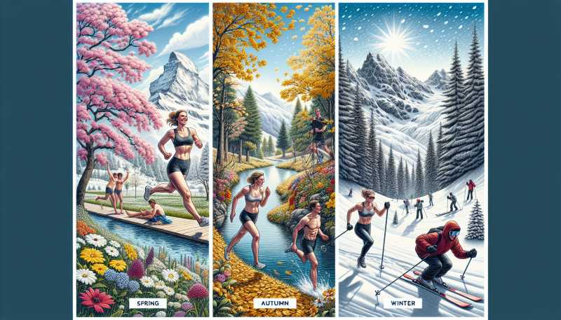 Outdoorové fitness aktivity pro každé roční období