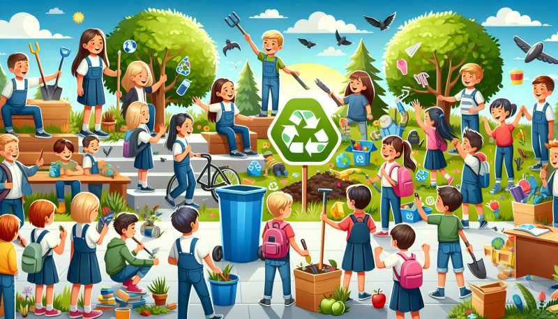 Učíme děti udržitelnosti: Hry a aktivity pro školáky
